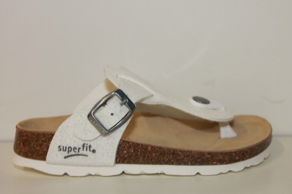 Superfit sandal 2-00114-50 hvid glimmer