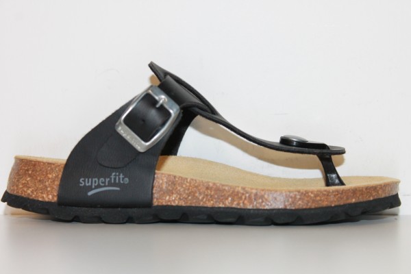 Ingeniører kilometer Ekspedient Superfit sandal 4-00114-00 sort splittå