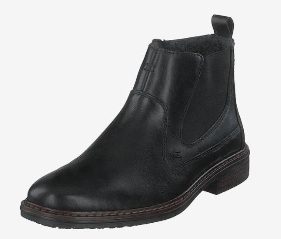 Rieker 37662-00 sort støvle