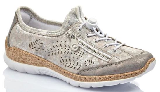 Rieker N42K6-40 grå sko