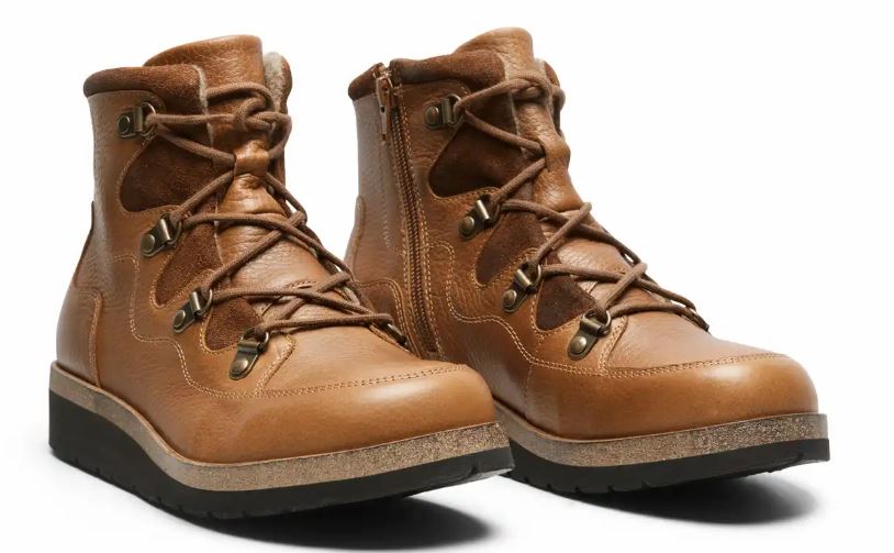 Også kursiv Sidelæns New Feet 192-82-133 brun støvle